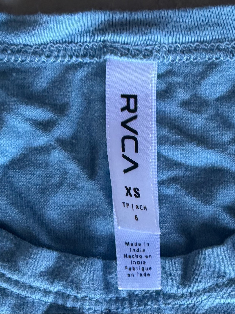 RVCA Light Blue Crew Neck XS Dress - Picture 3 of 4